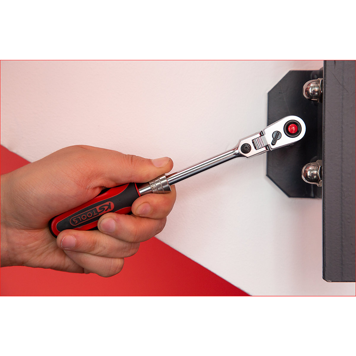 Roquete inversor telescópio de 1/4'' SlimPOWER – KS Tools (Imagem do produto 2)-1