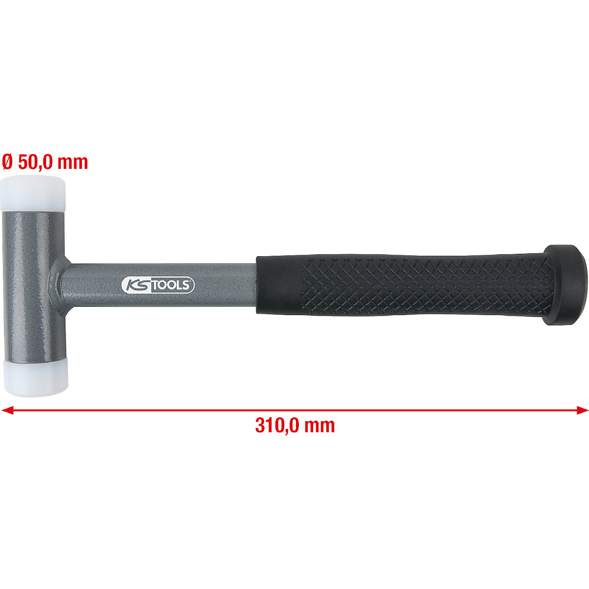 Martillo de cara blanda sin retroceso – KS Tools (Imagen del producto 2)-1