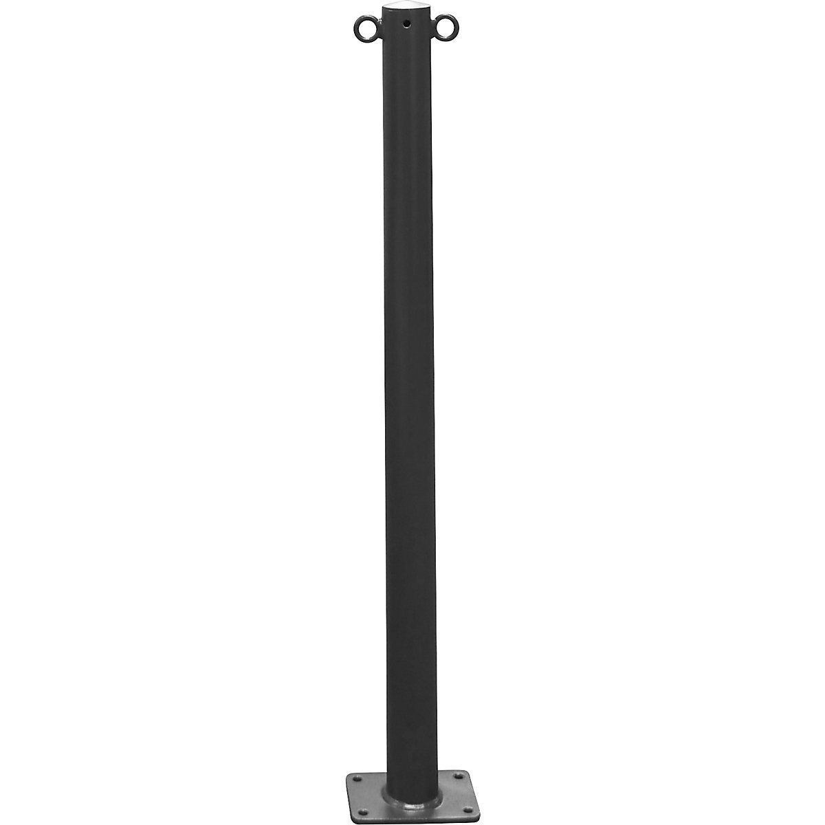 Poste de barreira, Ø 60 mm, ferro-mica – Schake