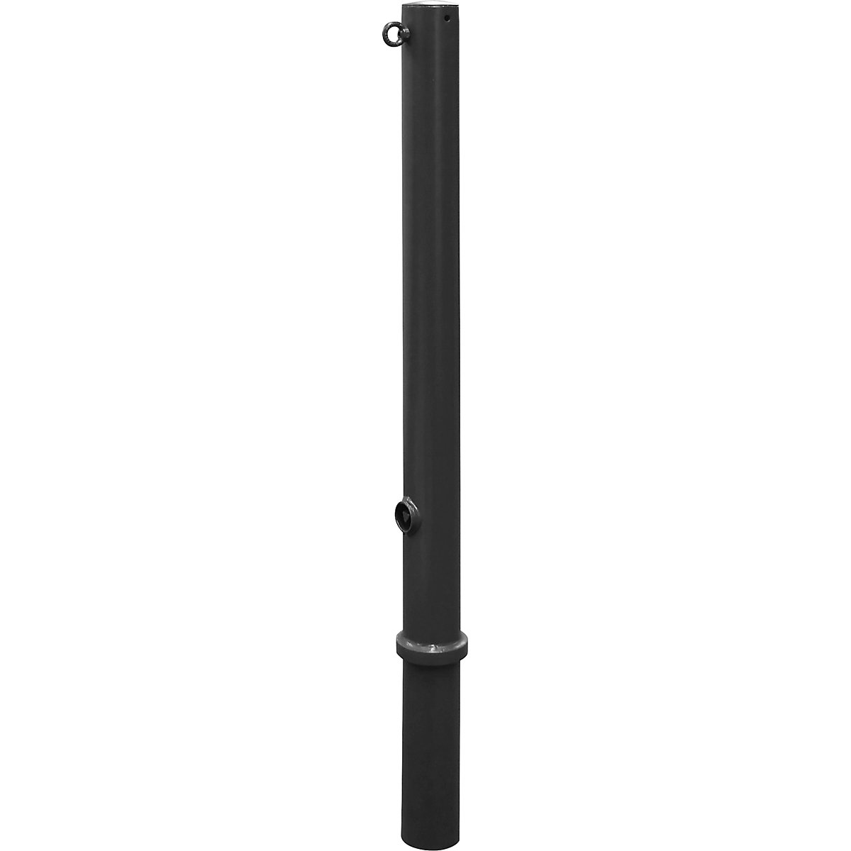 Poste de barreira, Ø 76 mm, ferro-mica – Schake