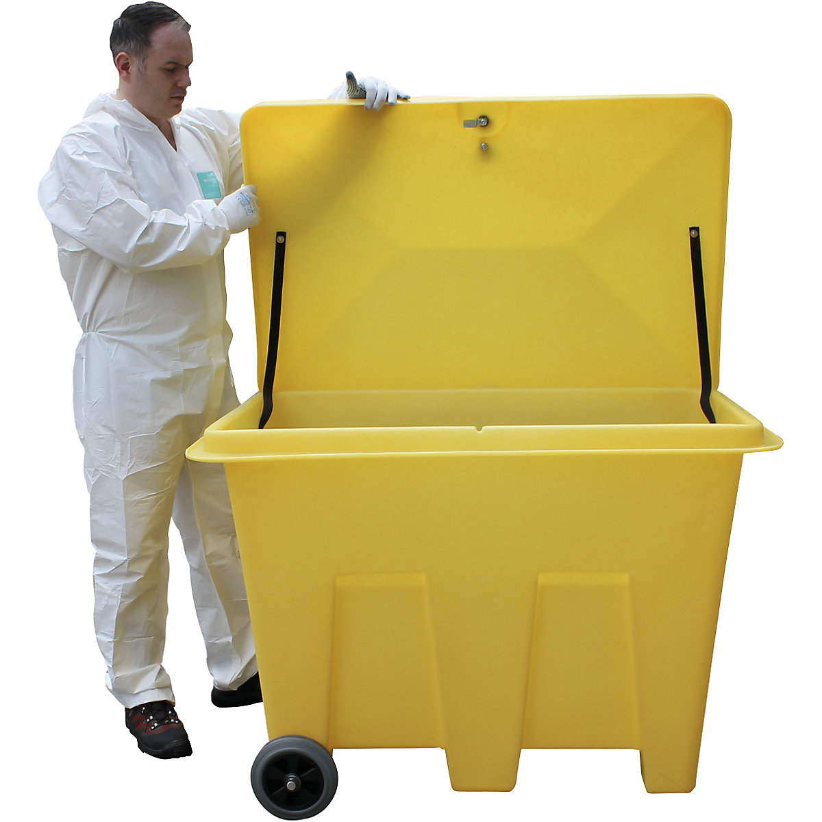 Recipiente de armazenamento com rodas (Imagem do produto 2)-1