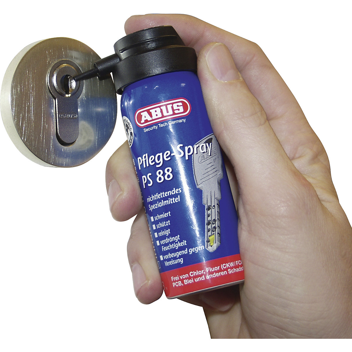 Spray de manutenção para fechaduras PS88 – ABUS (Imagem do produto 2)-1