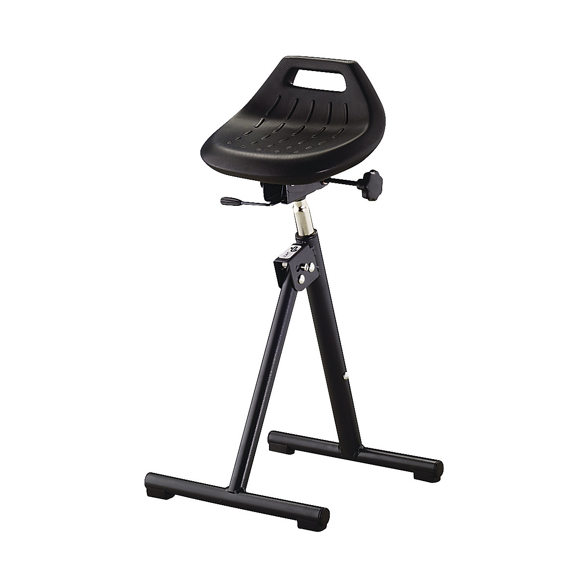 Taburete de apoyo industrial, plegable – bimos
