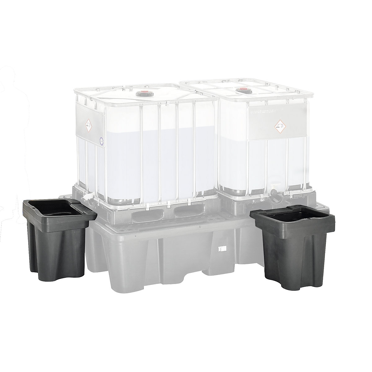 Filling attachment made of PE