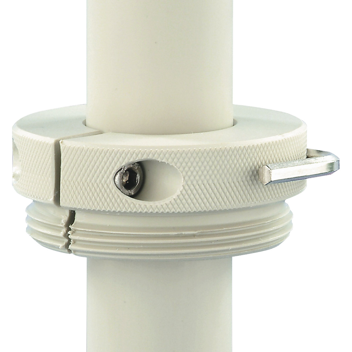 PP drum screw connection