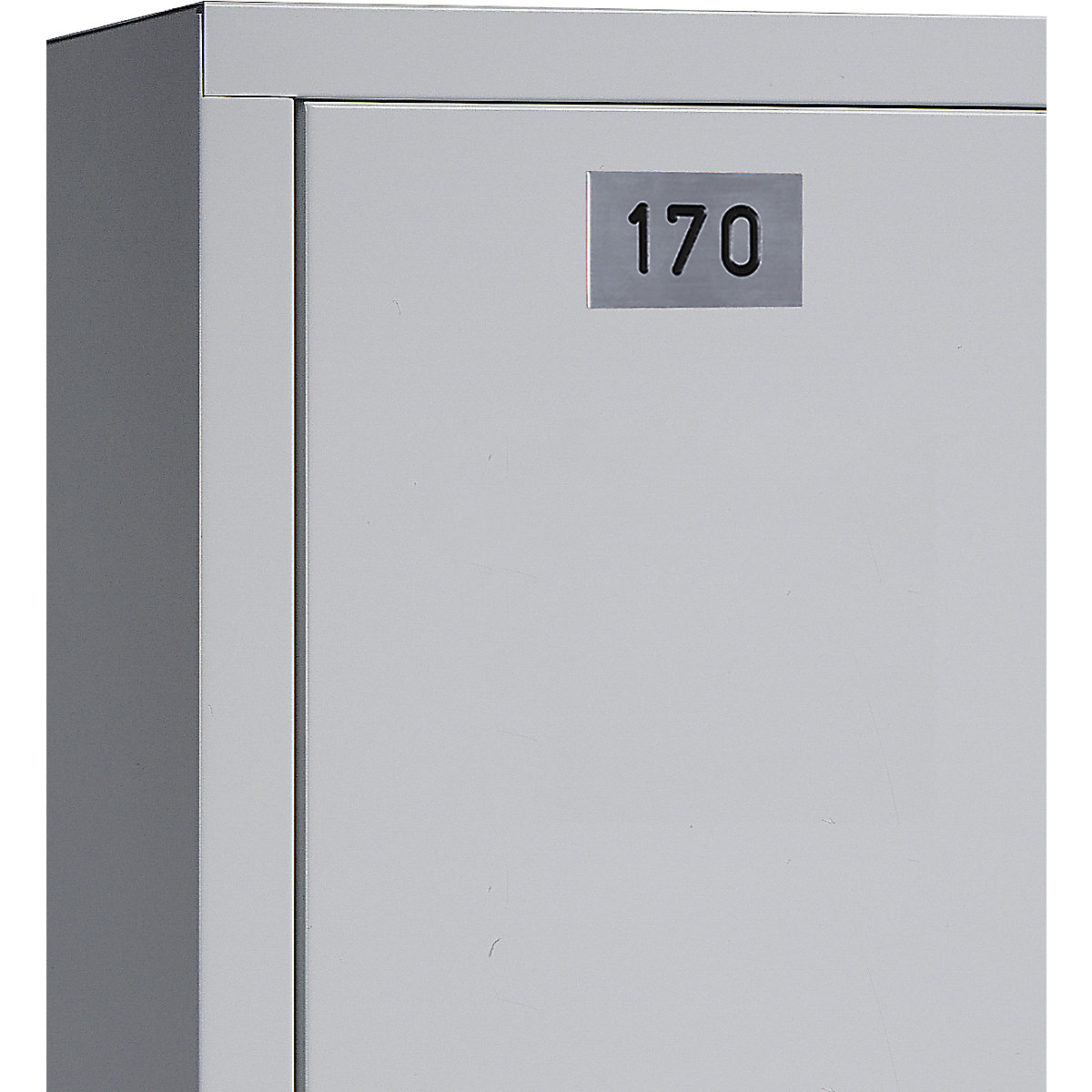 Stainless steel number label - C+P