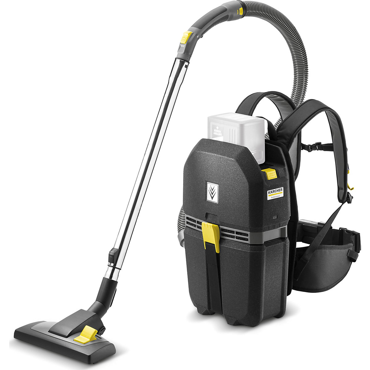 Rechargeable backpack vacuum cleaner - Kärcher