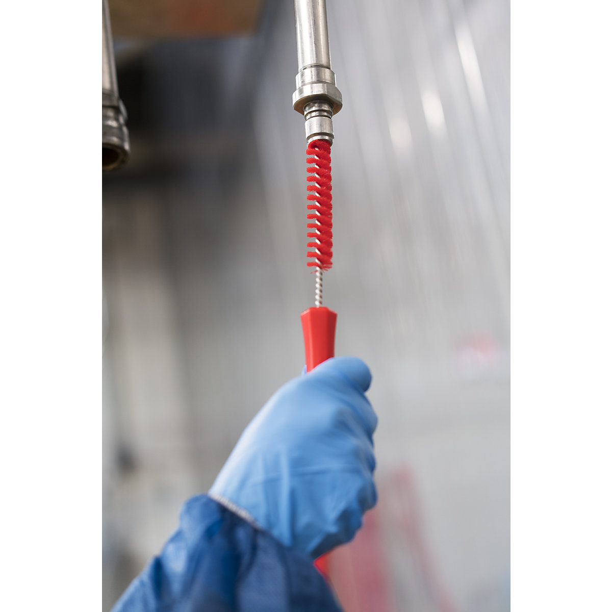 Pipe brush with handle – Vikan (Product illustration 4)-3