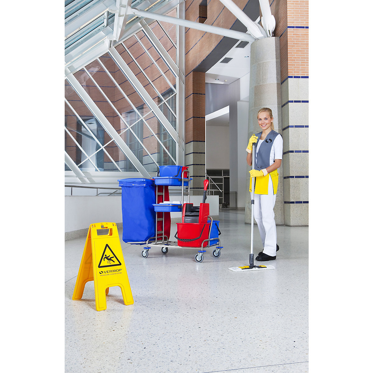 VARIANT cleaning trolley – Vermop (Product illustration 2)-1