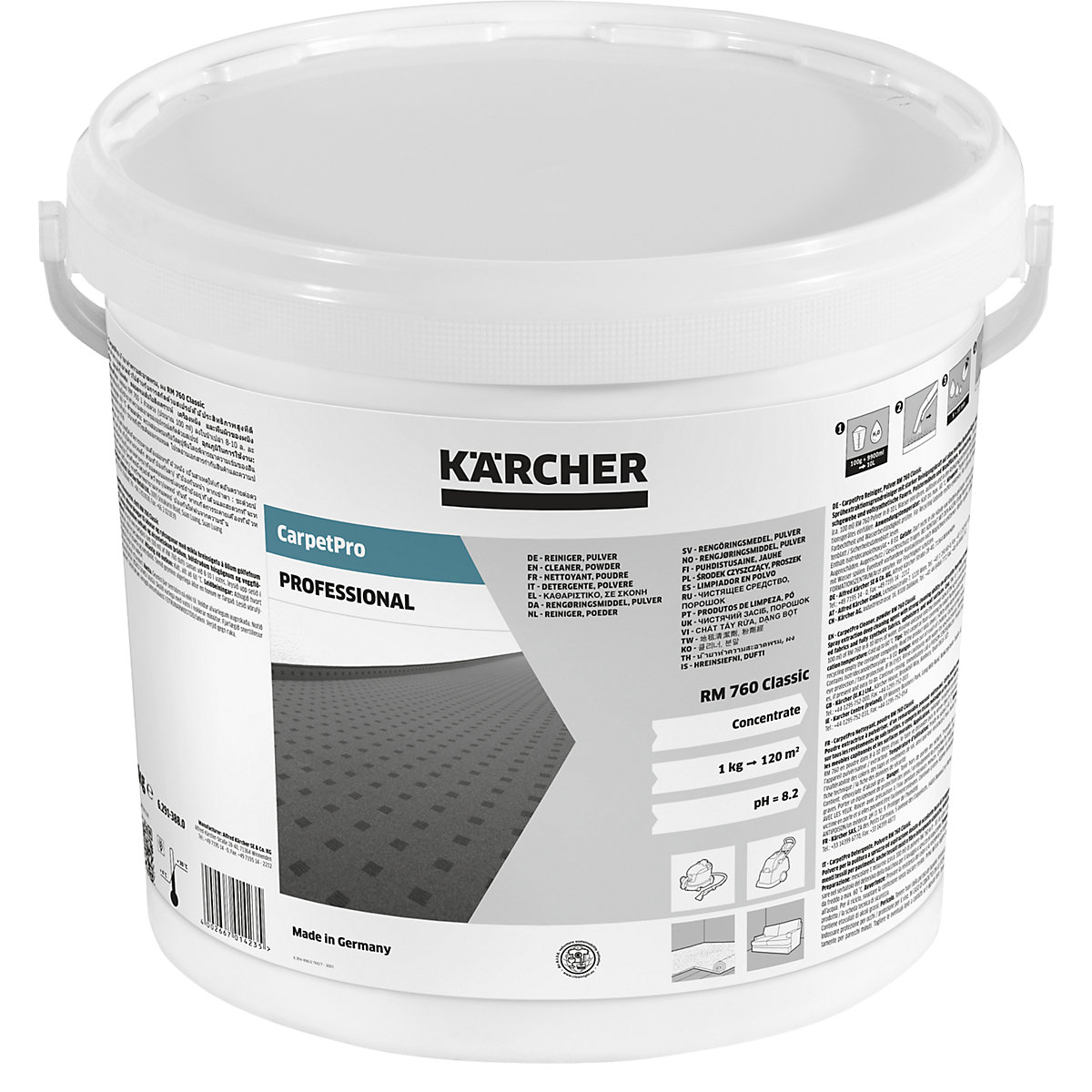 CARPETPRO RM 760 carpet cleaner, powder – Kärcher