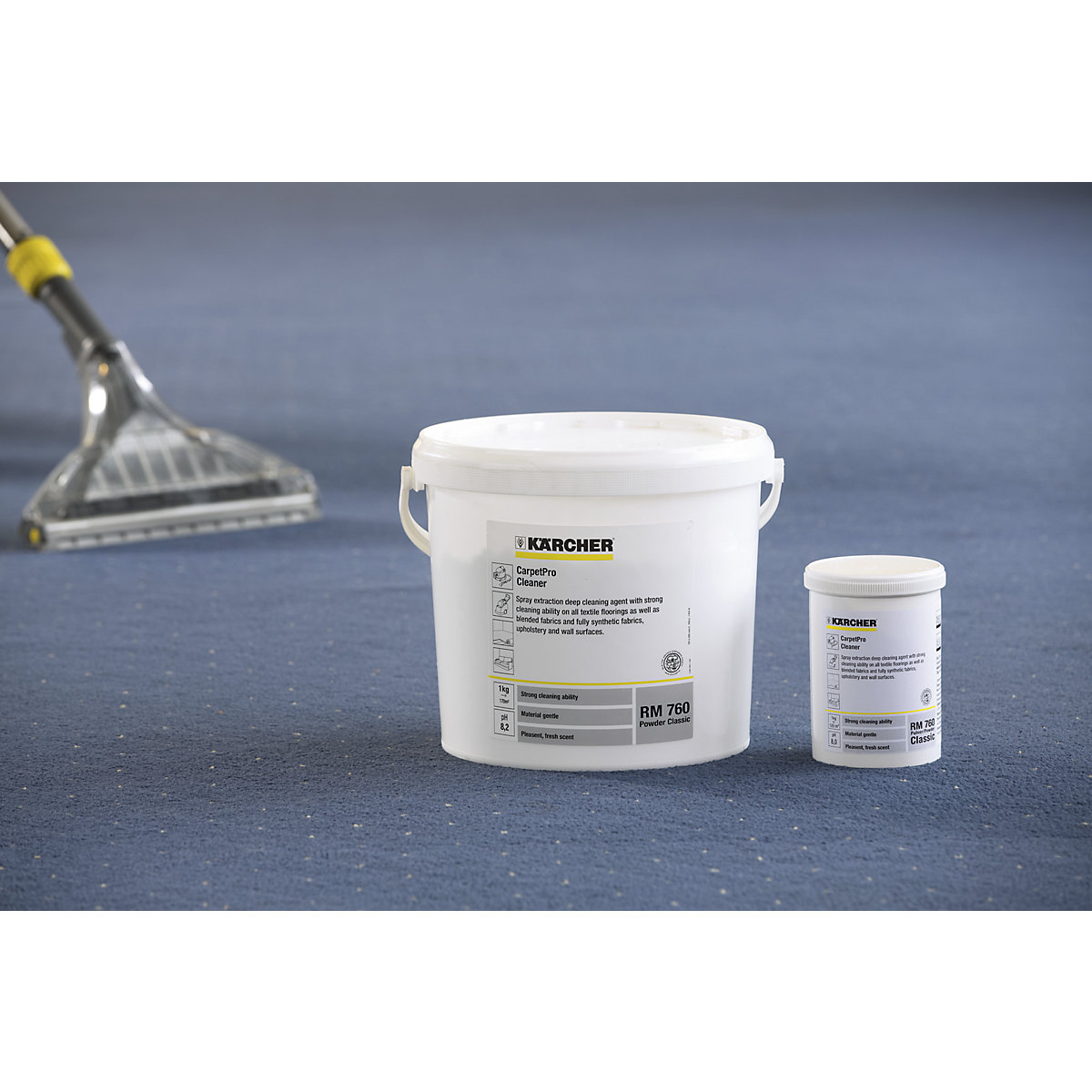 CARPETPRO RM 760 carpet cleaner, powder – Kärcher (Product illustration 3)-2