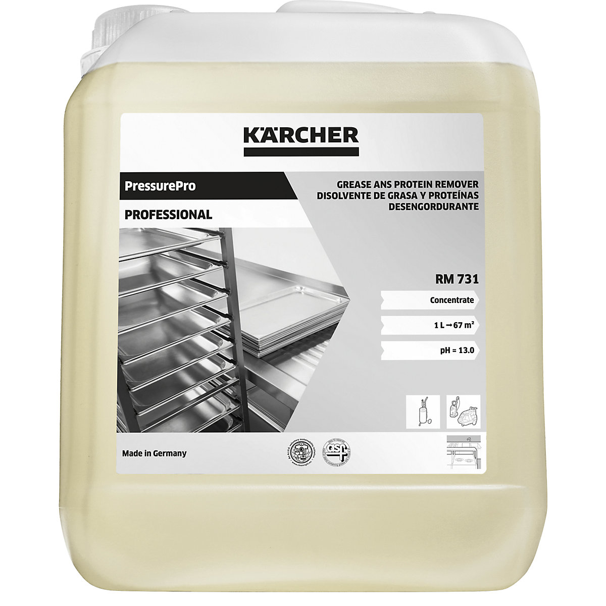 RM 731 grease and protein remover – Kärcher (Product illustration 2)-1