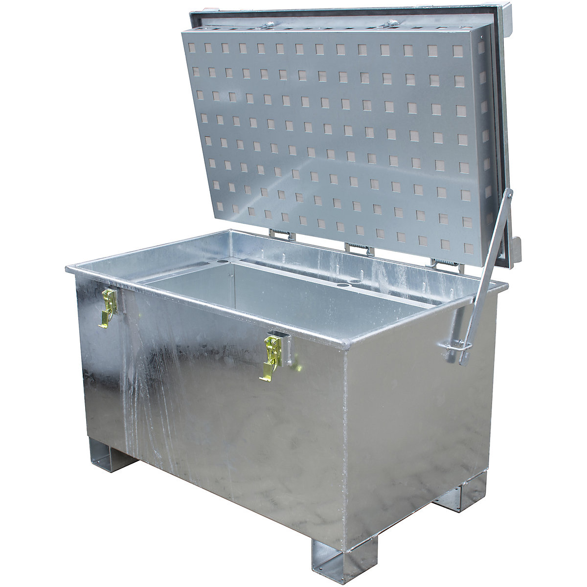 Rechargeable battery storage container for rechargeable lithium-ion batteries – eurokraft pro (Product illustration 2)-1