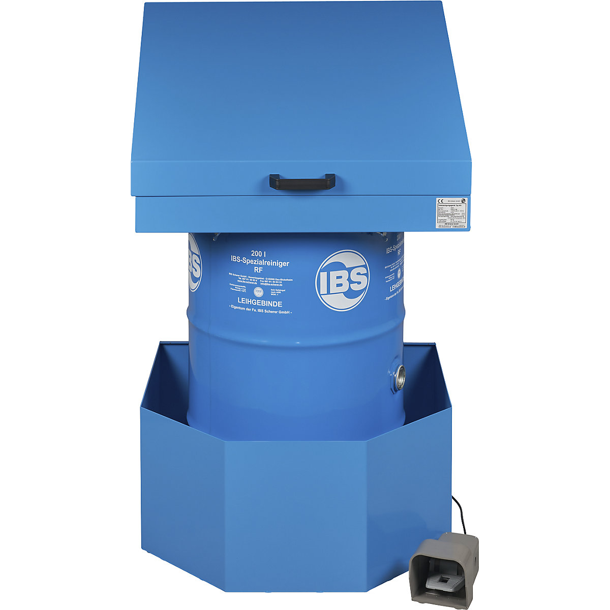 Parts cleaner, space-saving – IBS Scherer (Product illustration 2)-1