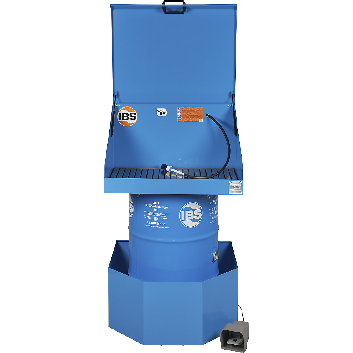 Parts cleaner, space-saving – IBS Scherer