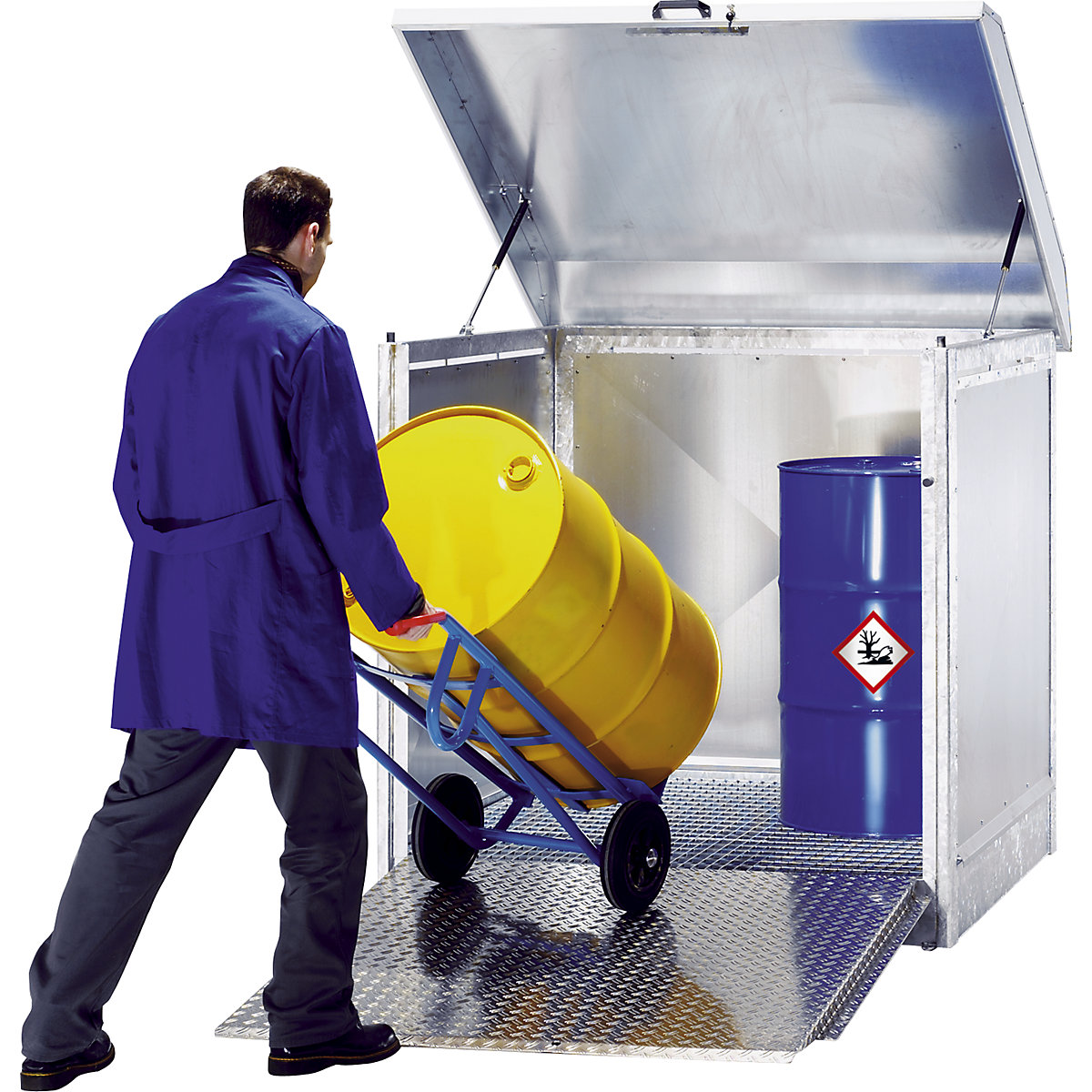 Hazardous goods storage unit – eurokraft pro (Product illustration 2)-1