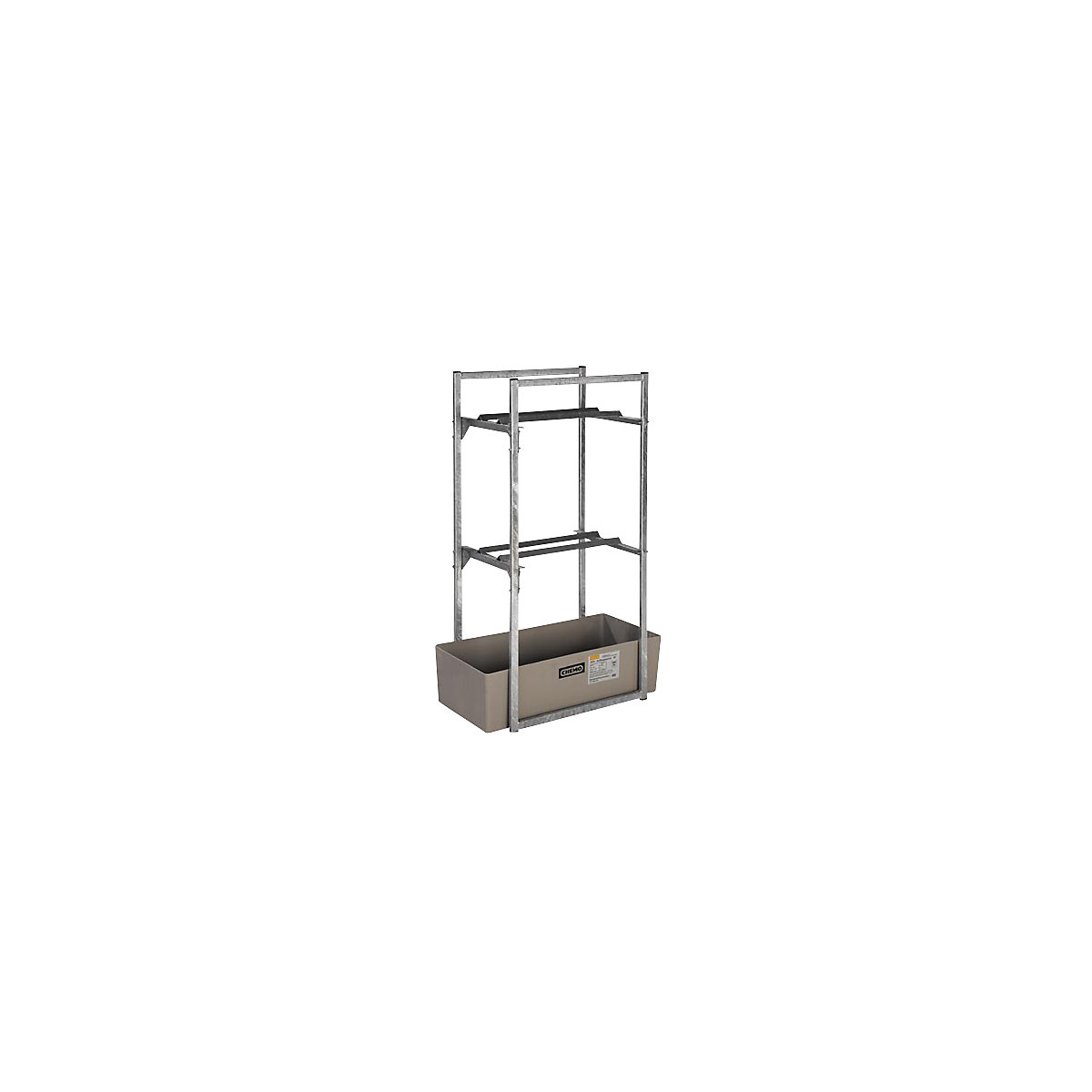 Drum and small container shelf unit - CEMO