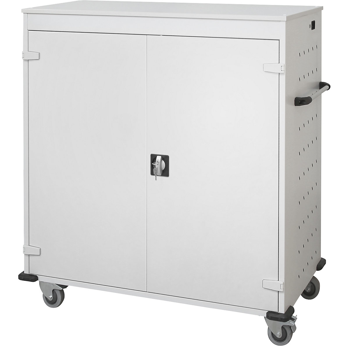 Laptop charging trolley