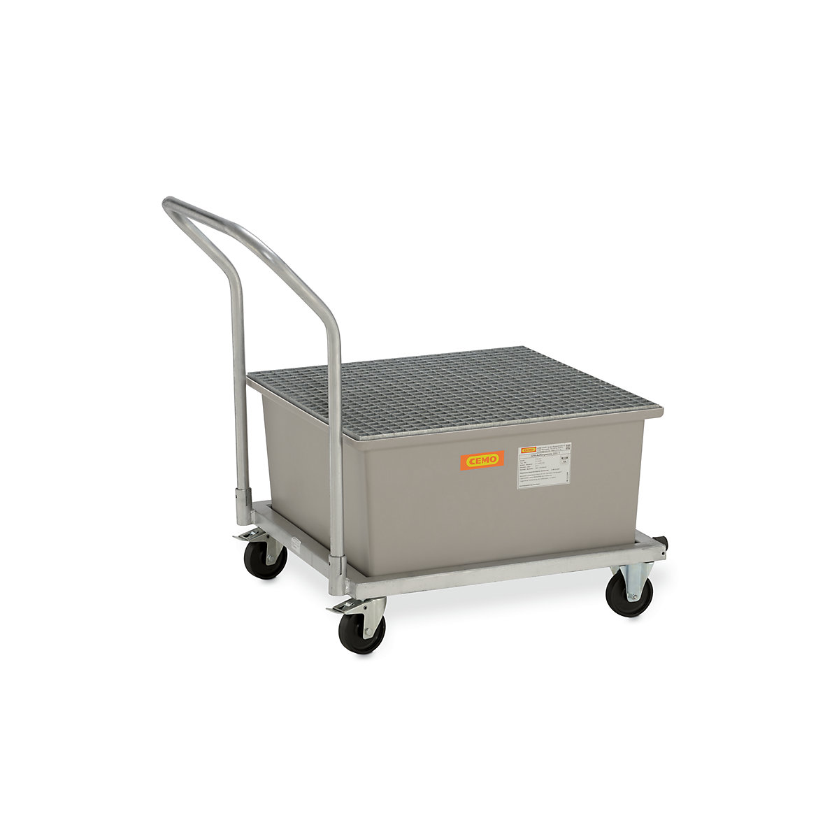 Mobile GRP sump tray - CEMO