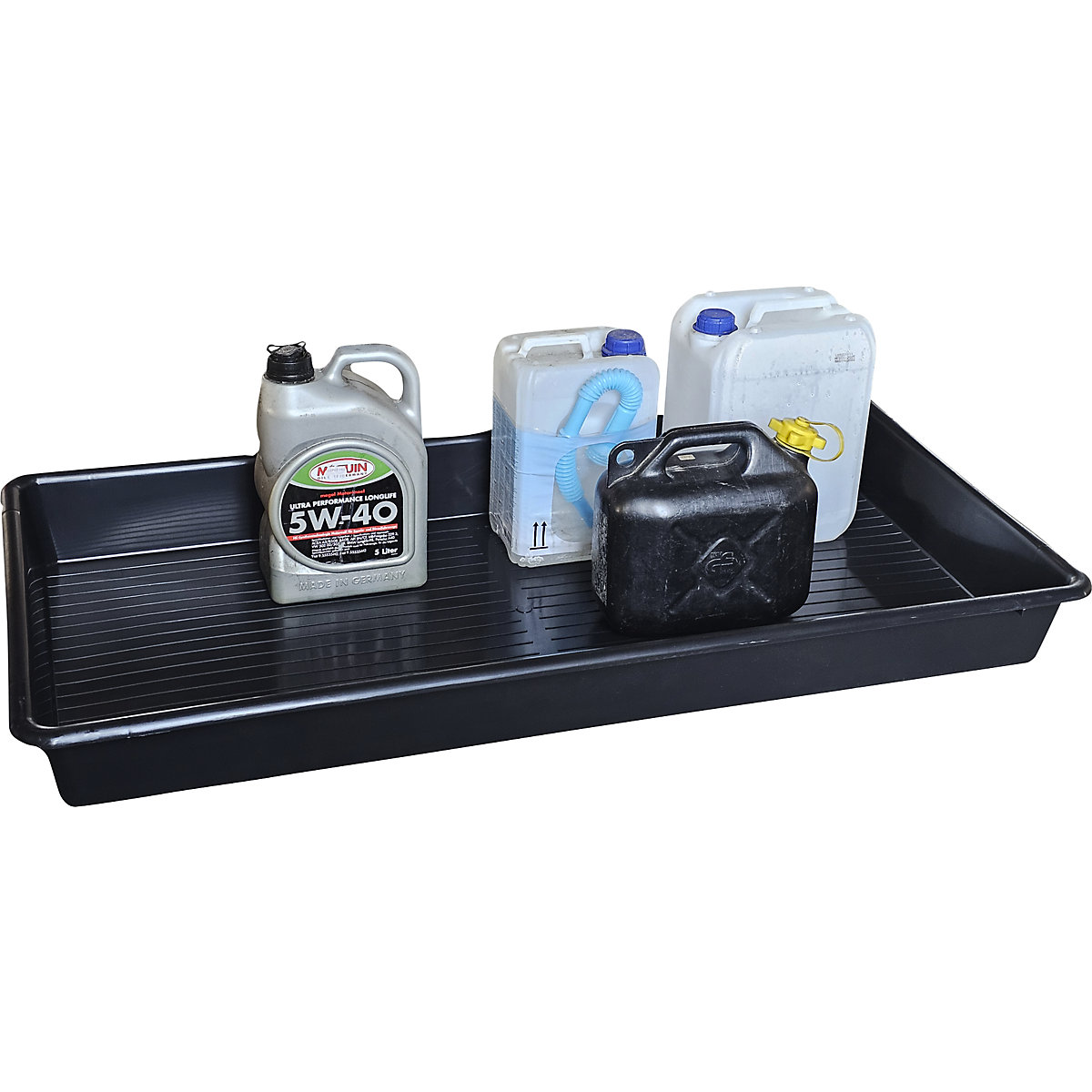 PE sump tray for small containers – eurokraft basic (Product illustration 2)-1