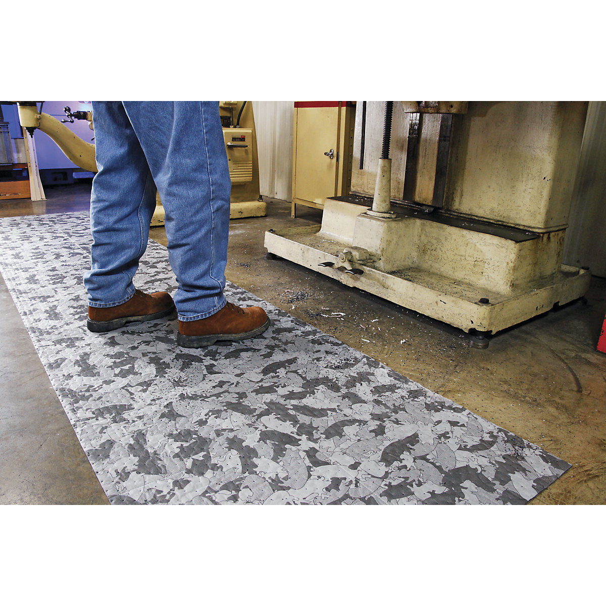 HAM-O® universal absorbent sheeting mat, polyethylene coated – PIG (Product illustration 2)-1