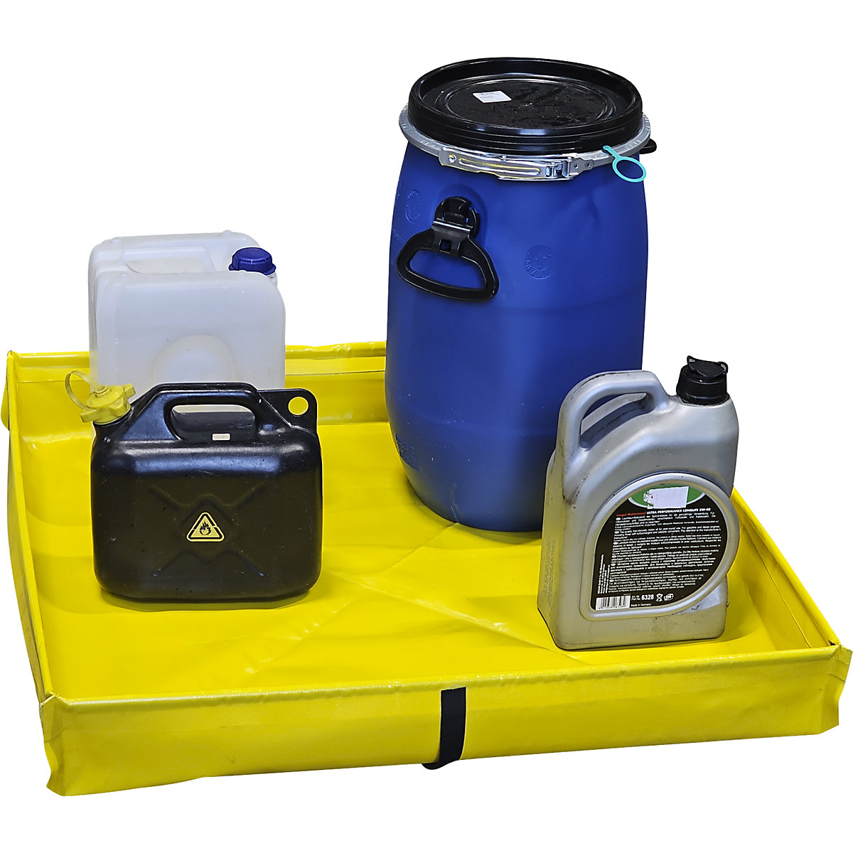 Folding tray small container – eurokraft basic (Product illustration 4)-3