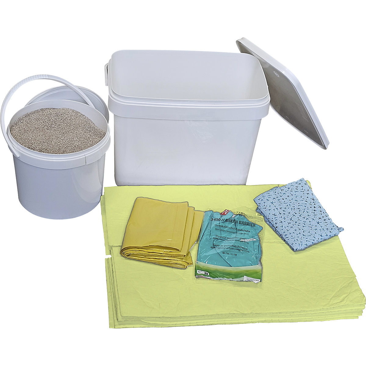 Box for spillage emergencies - eurokraft basic