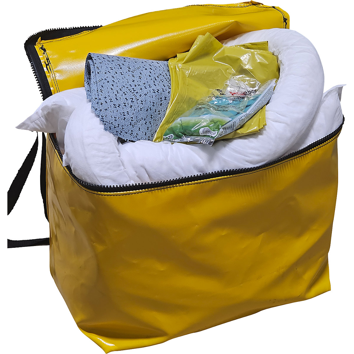 Emergency spill kit in PVC bag – eurokraft basic (Product illustration 3)-2