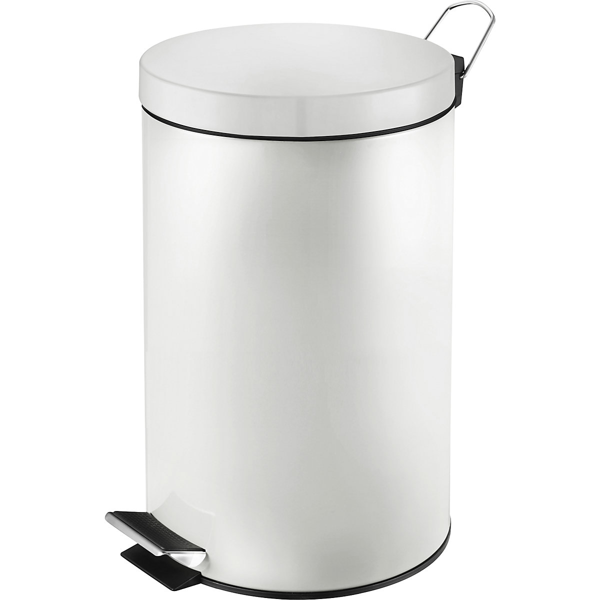 Waste collector with pedal and plastic inner container