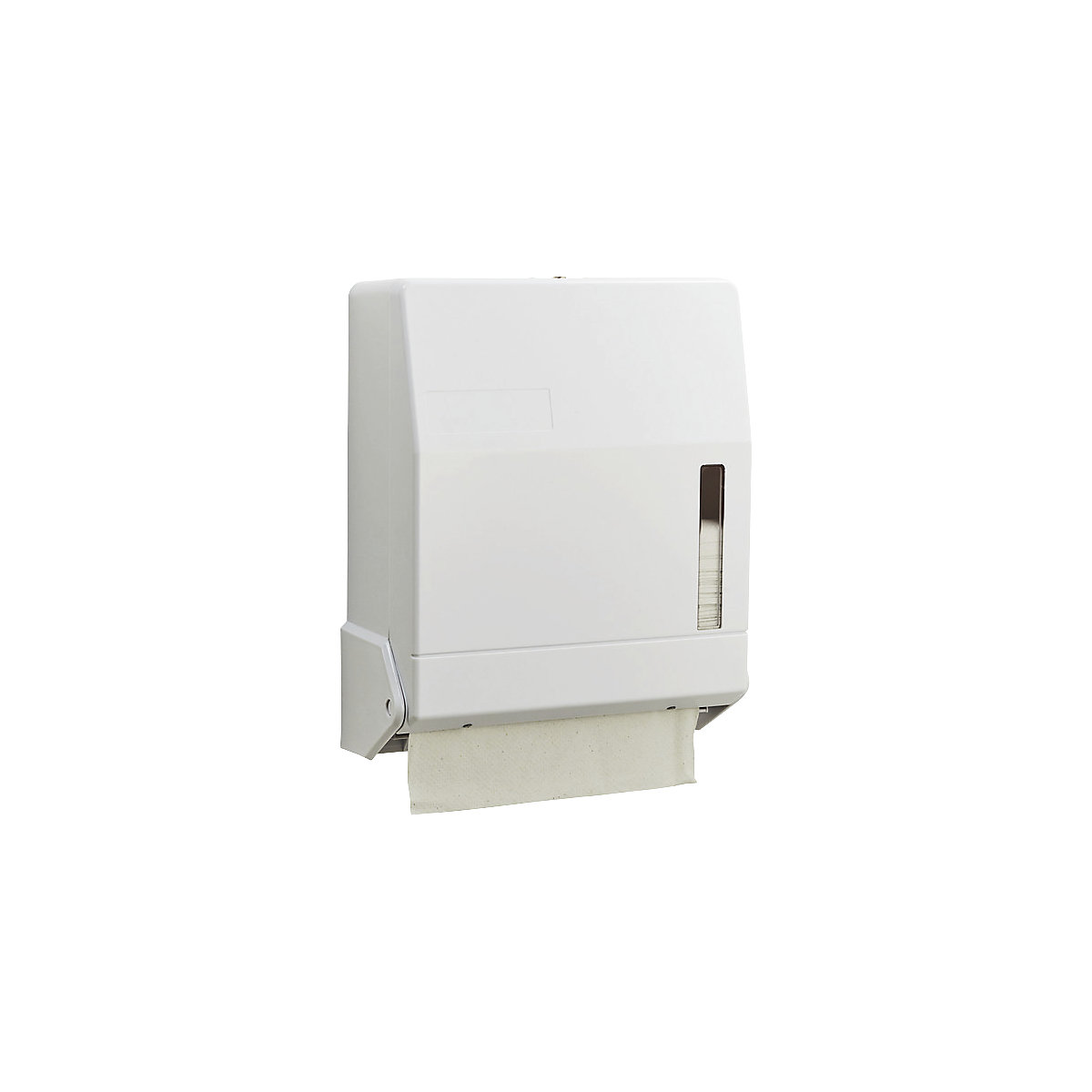 Folded paper dispenser