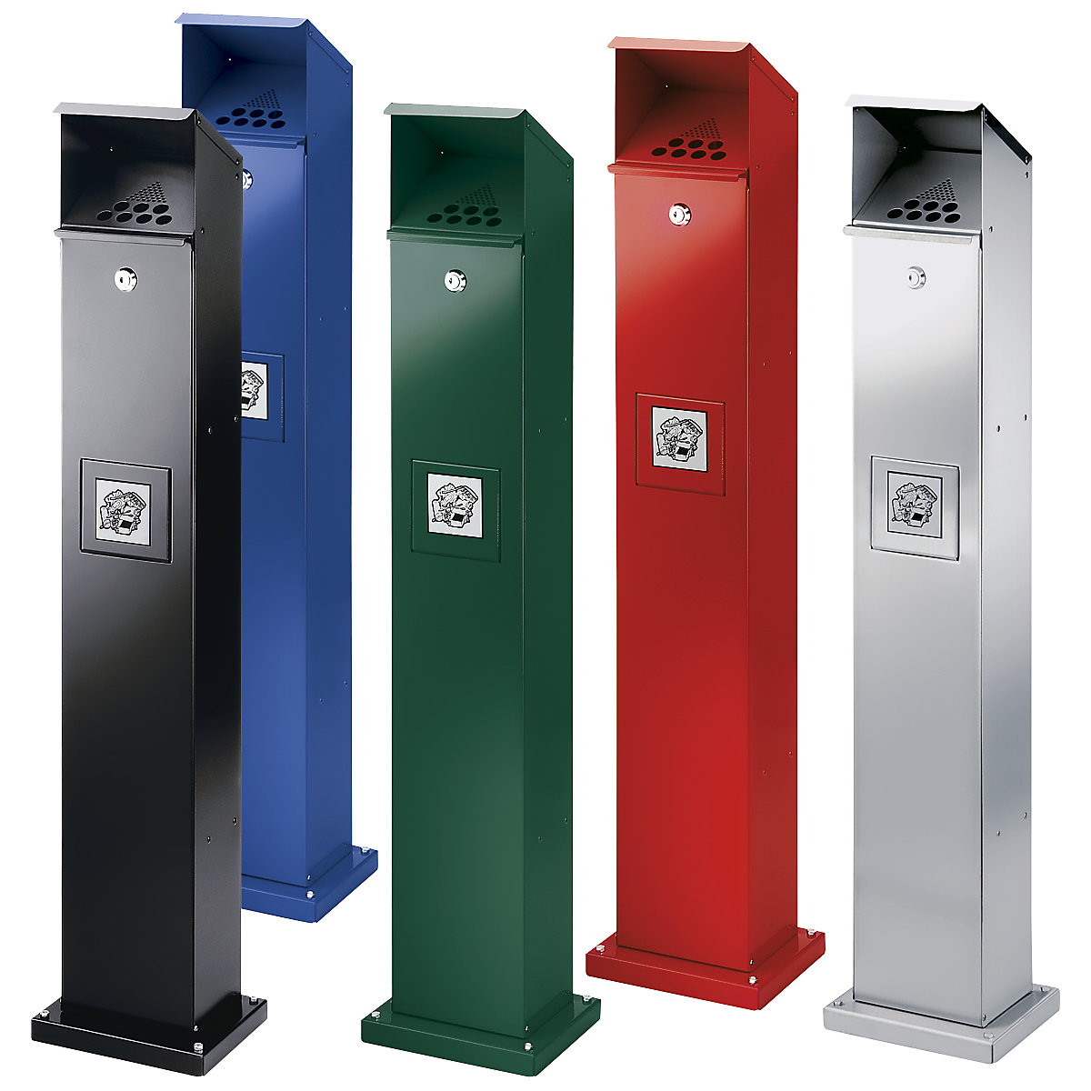 Combination column ashtray – VAR (Product illustration 2)-1