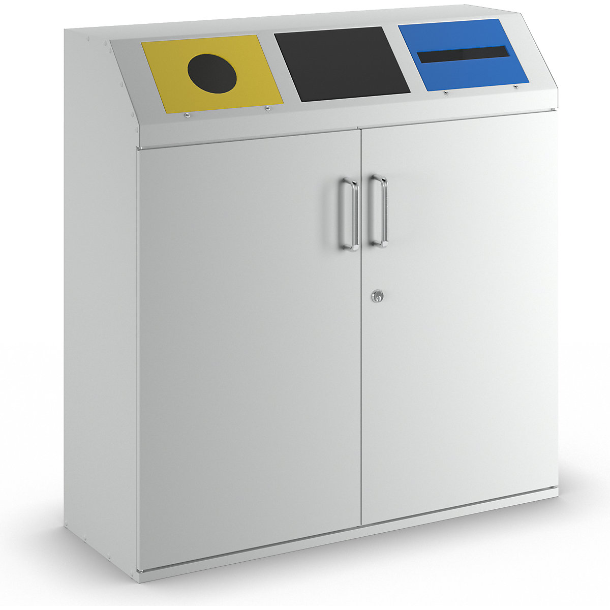 Recyclable waste collection cupboard - eurokraft pro
