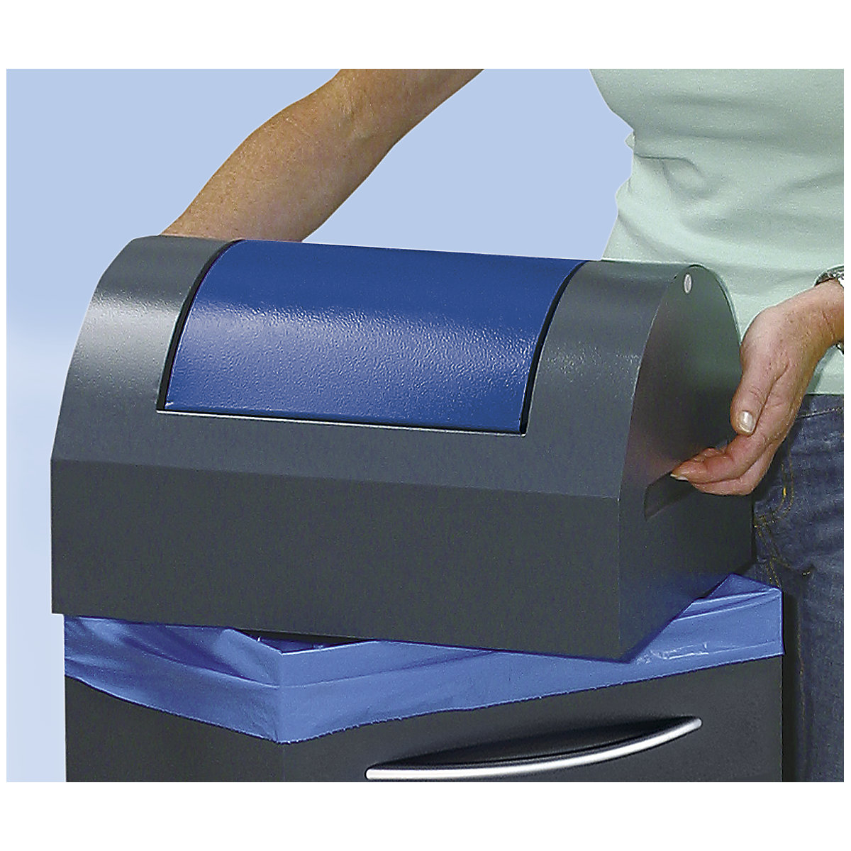 Recyclable waste collector, flame extinguishing (Product illustration 5)-4