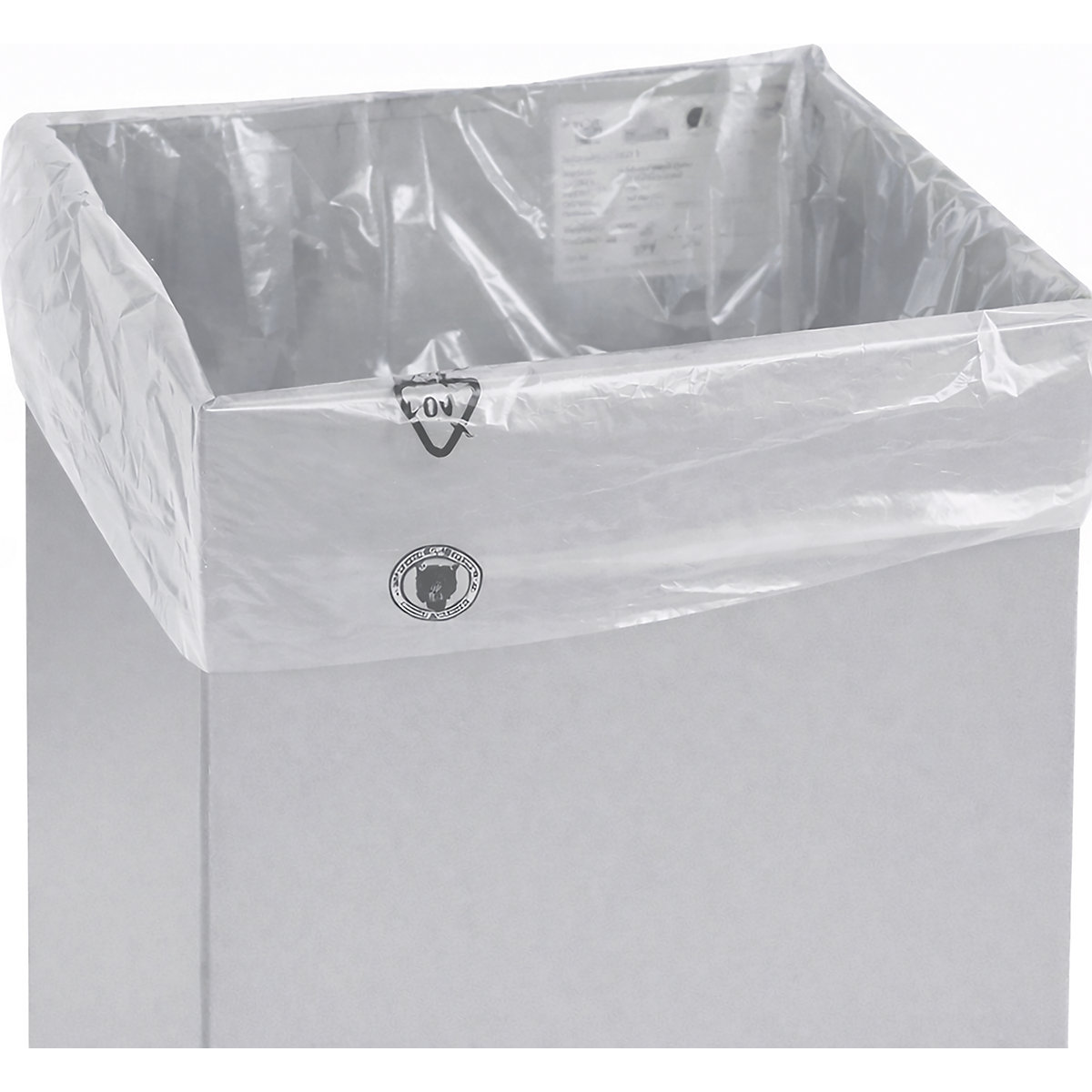 Recyclable waste collector with flap (Product illustration 5)-4
