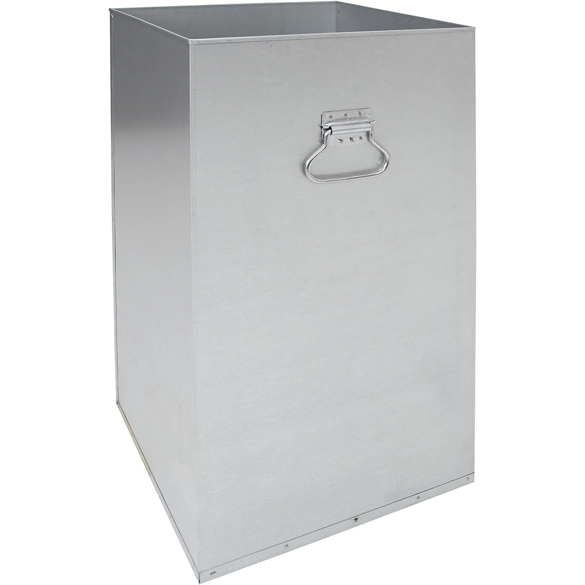 Recyclable waste container, manually operated access flap (Product illustration 2)-1
