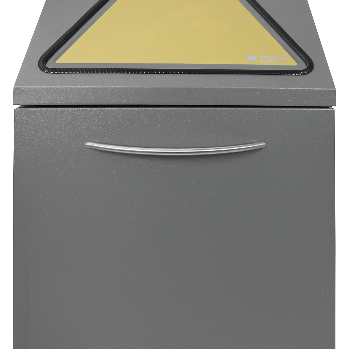 Recyclable waste container, manually operated access flap (Product illustration 5)-4