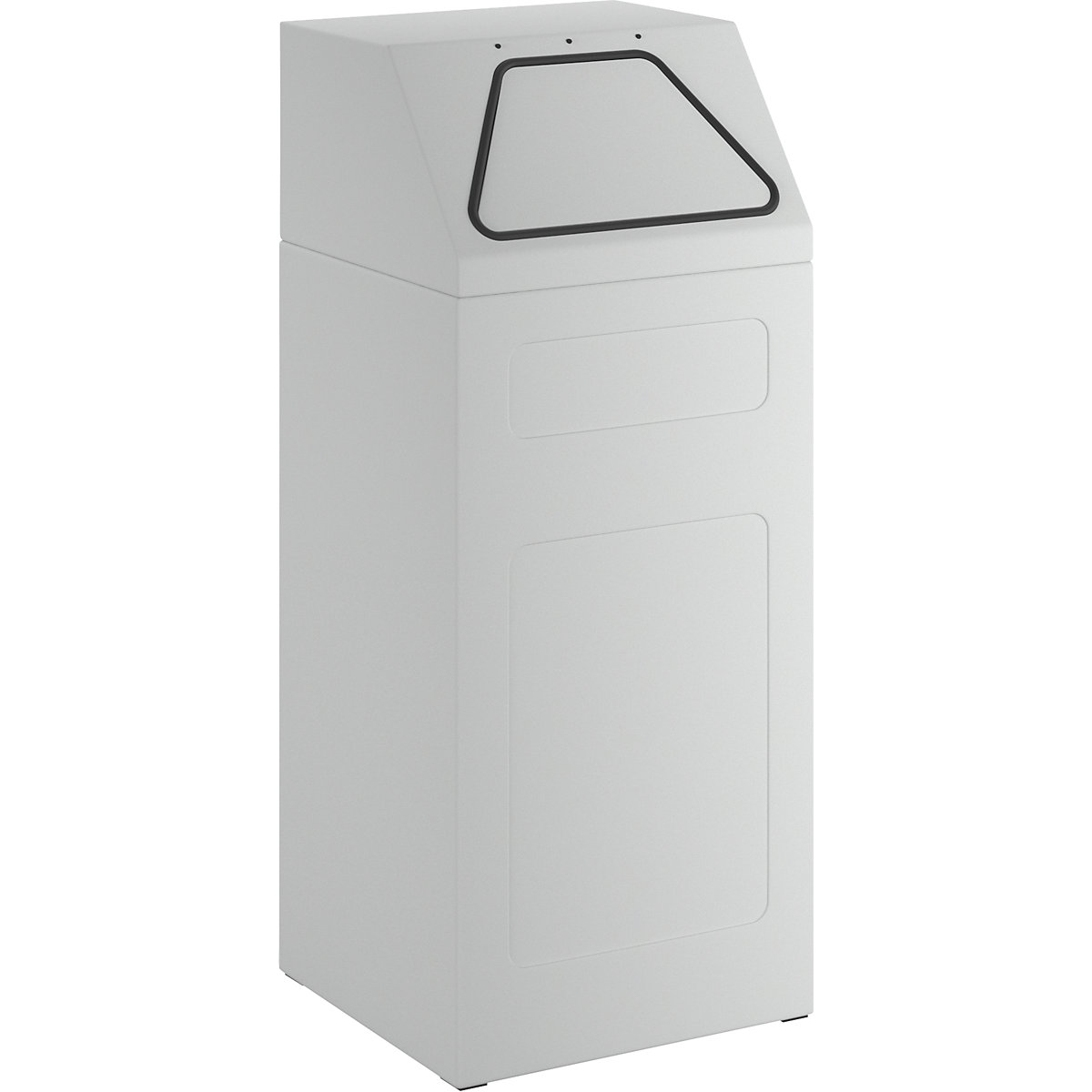 Recycling bin, fire-retardant