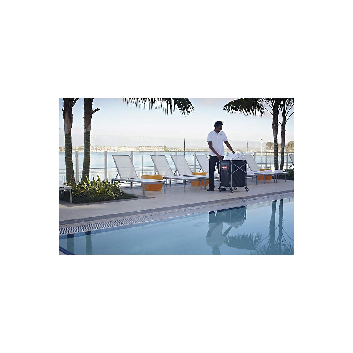 Laundry/waste trolley – Rubbermaid (Product illustration 6)-5