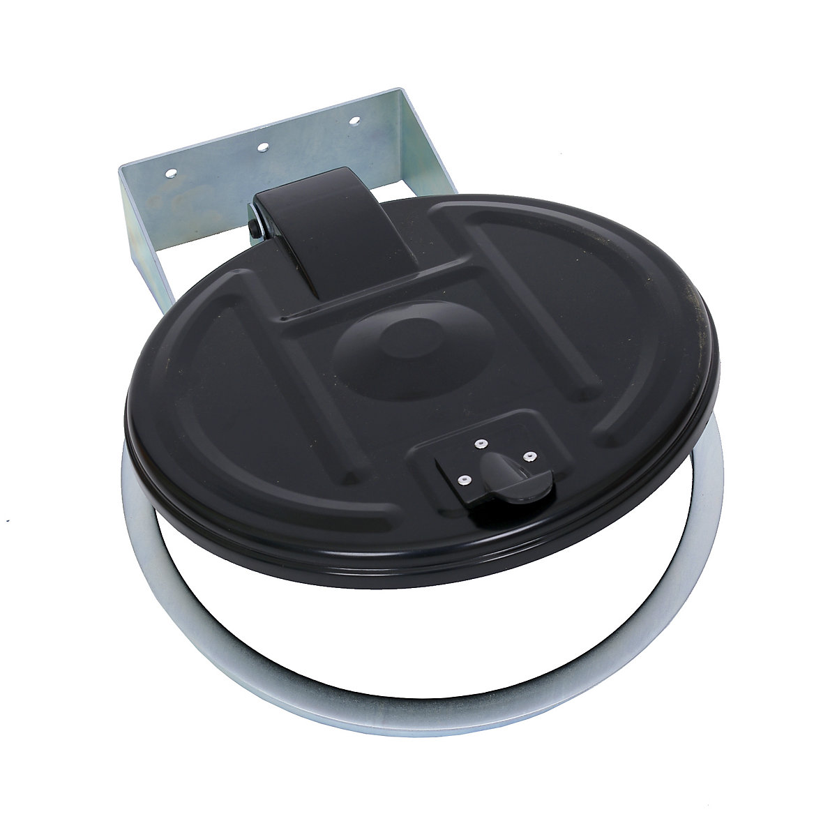 Wall mounted waste sack holder