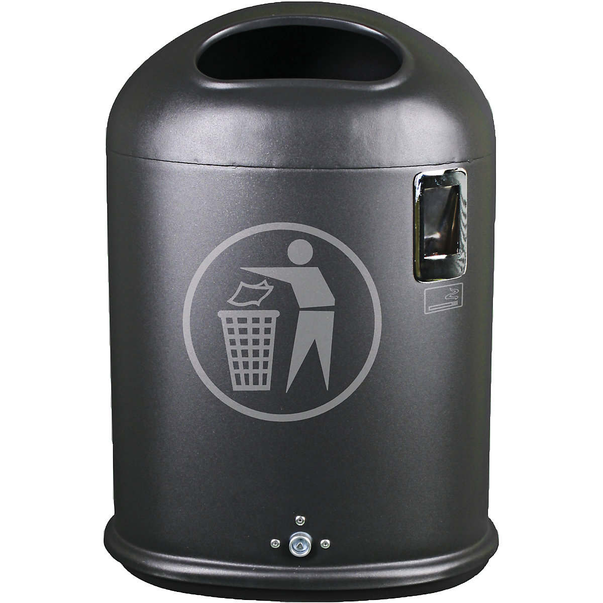 Waste collector for outdoor areas