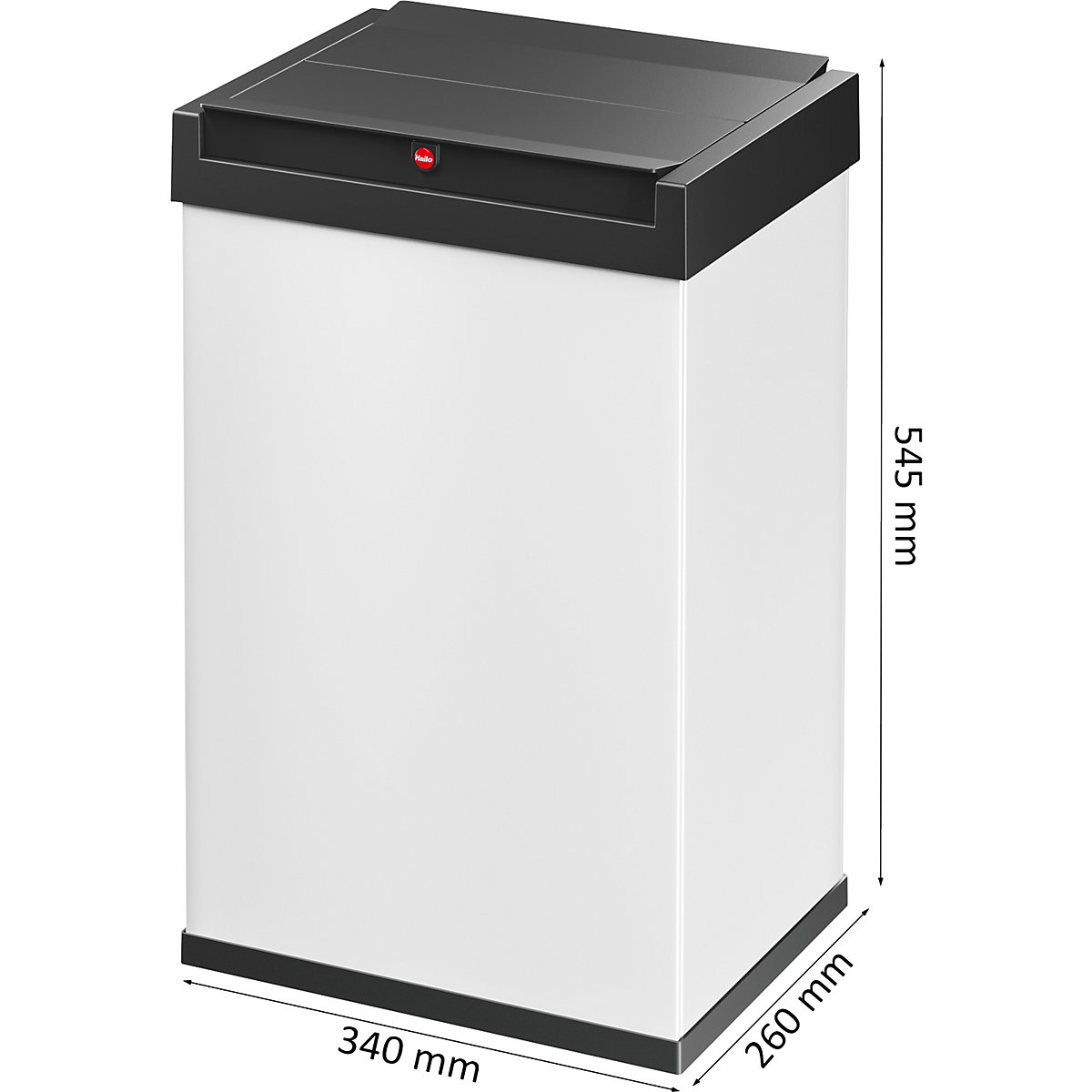 BIG-BOX SWING swing lid waste box – Hailo (Product illustration 6)-5