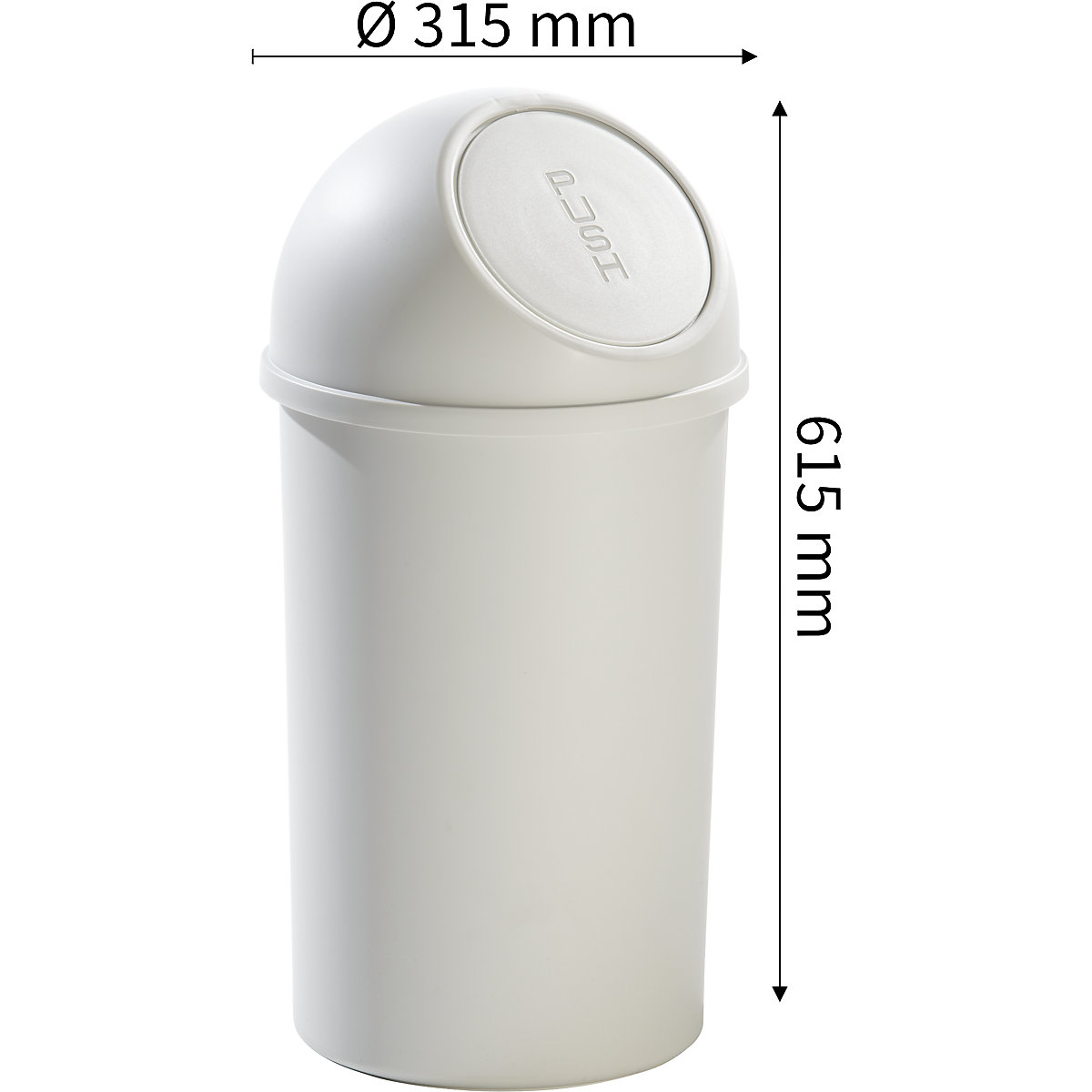 Push lid waste collector – helit (Product illustration 25)-24