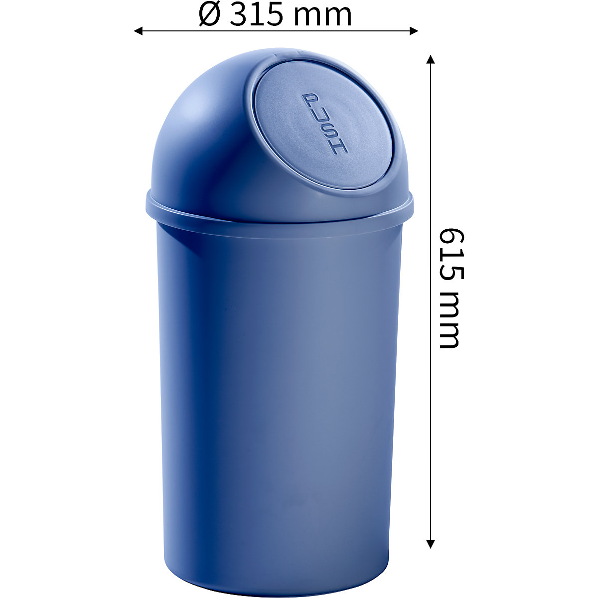Push lid waste collector – helit (Product illustration 38)-37