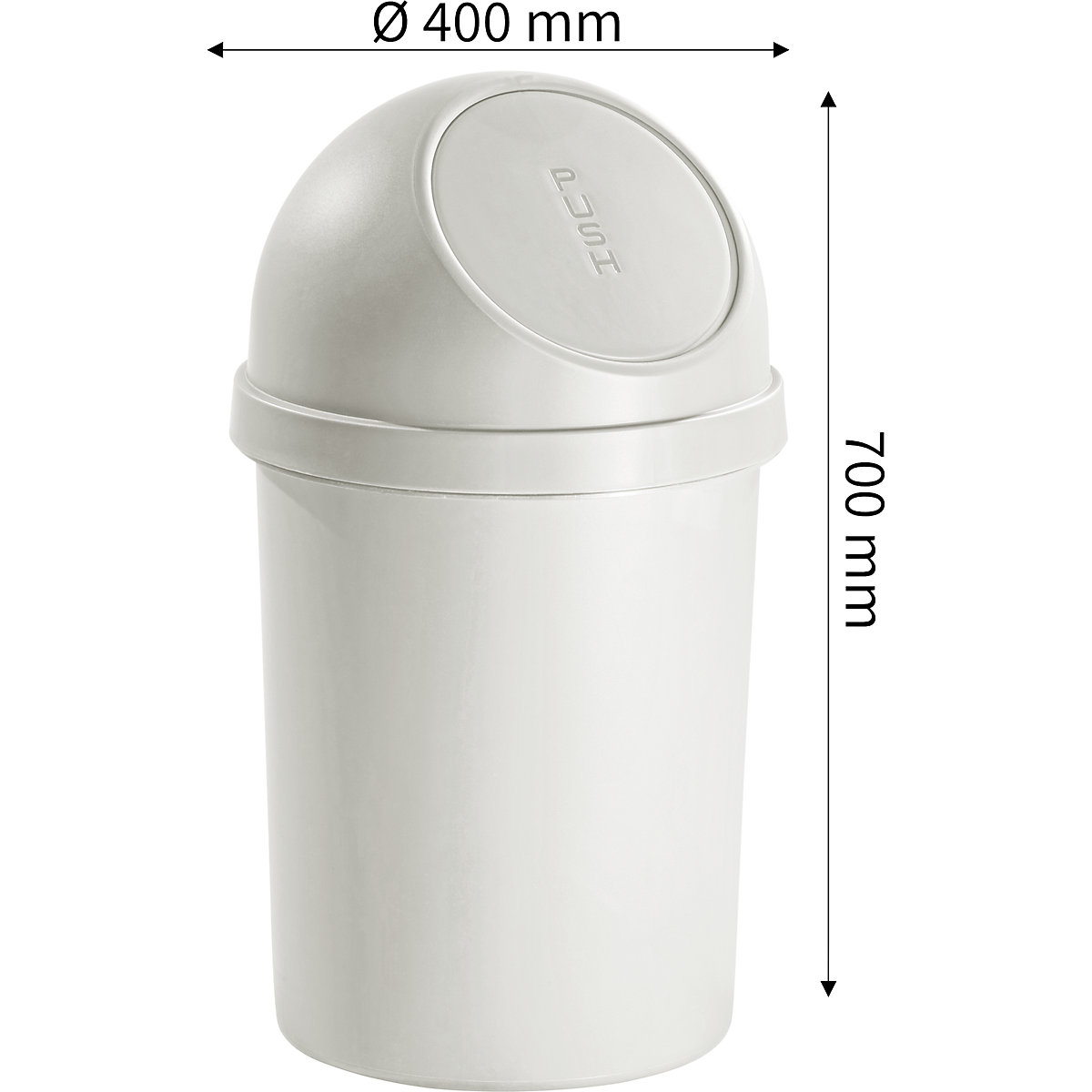 Push lid waste collector – helit (Product illustration 27)-26