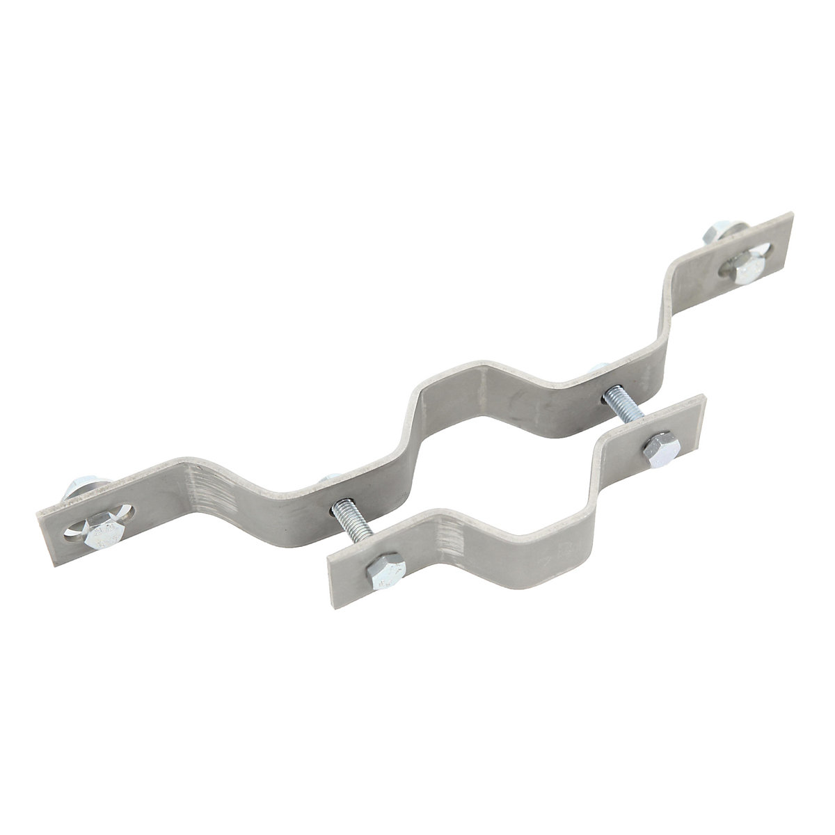 Accessoires de fixation pour potelet en tube d'acier (Illustration du produit 2)-1