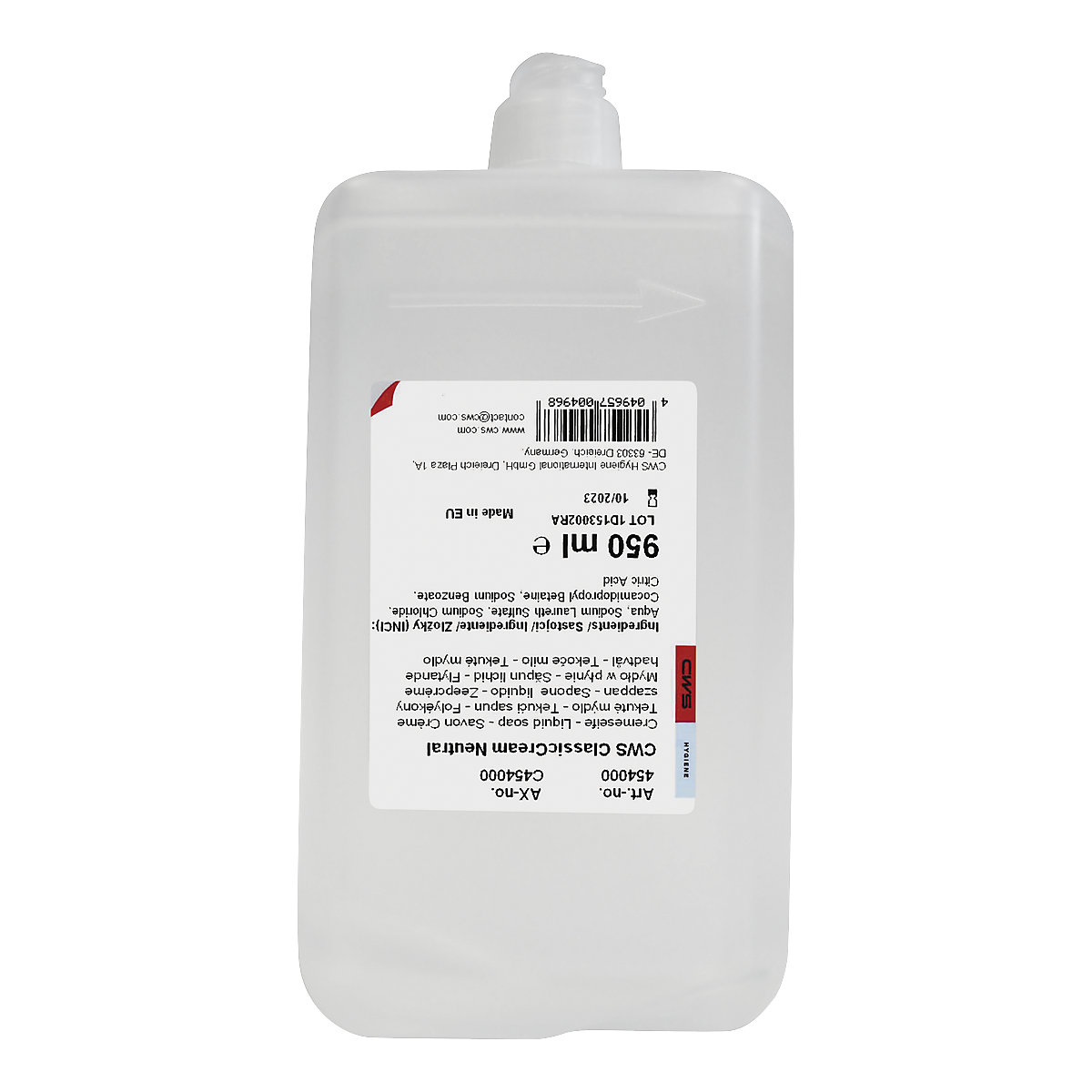 Savon liquide Classic Cream – CWS