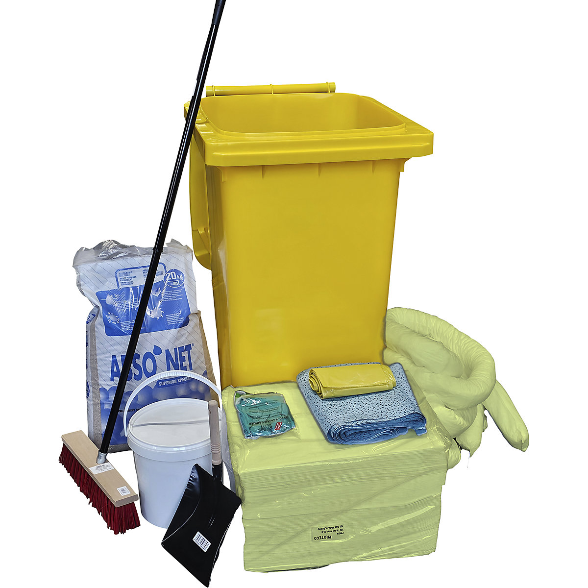 Kit d'urgence anti-fuites - eurokraft basic
