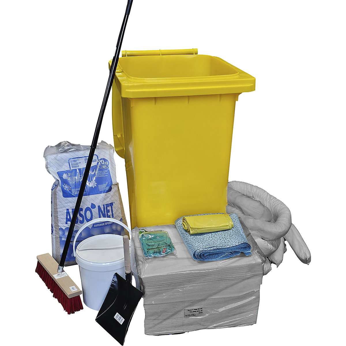 Kit d'urgence anti-fuites - eurokraft basic