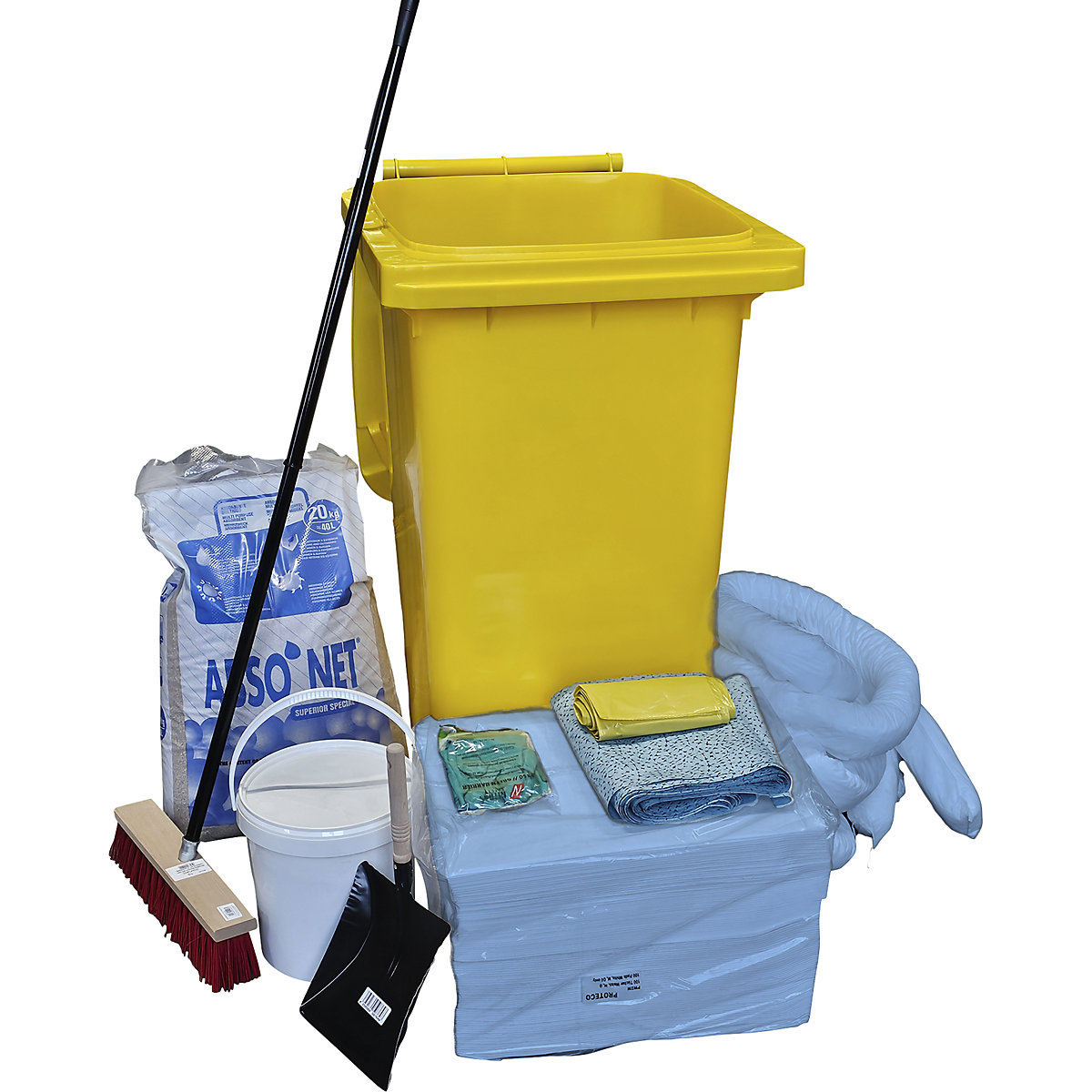 Kit d'urgence anti-fuites - eurokraft basic