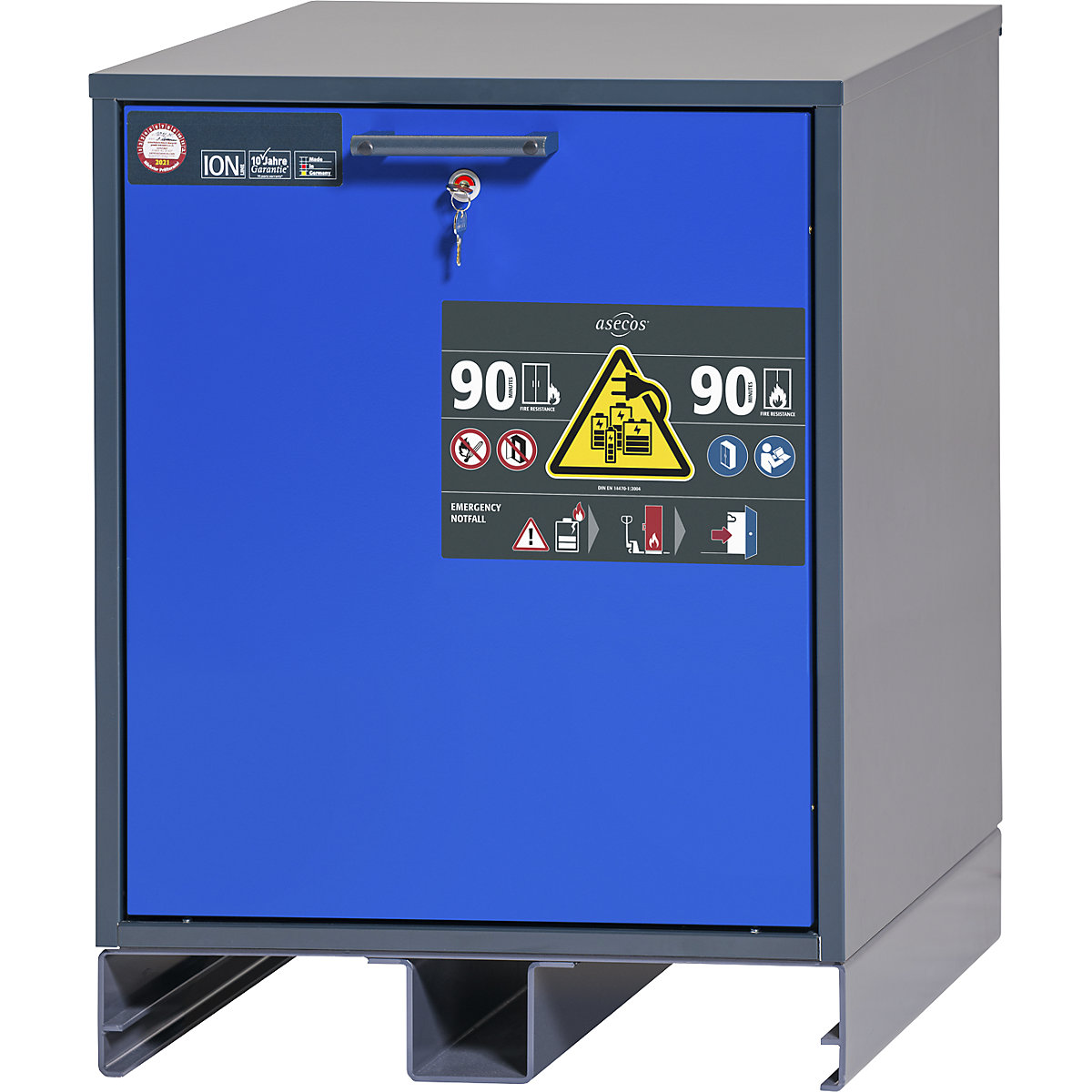 Armoire de sécurité pour batteries ION-CHARGE-90 – asecos (Illustration du produit 2)-1